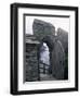 Doorway, Tintagel Castle, Cornwall, England, United Kingdom-Adam Woolfitt-Framed Photographic Print