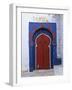 Doorway to Turkish Baths in the Medina, Hammamet, Cap Bon, Tunisia, North Africa, Africa-Stuart Black-Framed Photographic Print