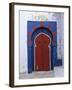 Doorway to Turkish Baths in the Medina, Hammamet, Cap Bon, Tunisia, North Africa, Africa-Stuart Black-Framed Photographic Print