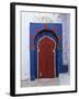 Doorway to Turkish Baths in the Medina, Hammamet, Cap Bon, Tunisia, North Africa, Africa-Stuart Black-Framed Photographic Print