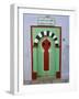 Doorway to Turkish Baths in the Medina, Hammamet, Cap Bon, Tunisia, North Africa, Africa-Stuart Black-Framed Photographic Print