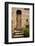 Doorway with Flowers, Pienza, Tuscany, Italy-Terry Eggers-Framed Photographic Print