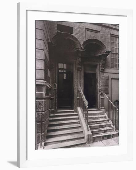 Doorways at Laurence Pountney Hill, London, 1884-Henry Dixon-Framed Photographic Print