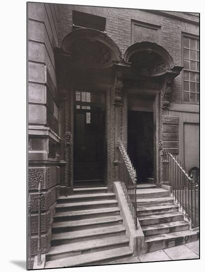 Doorways at Laurence Pountney Hill, London, 1884-Henry Dixon-Mounted Photographic Print