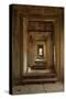 Doorways, Inner Gallery, Khmer Temple, Angkor World Heritage Site, Siem Reap, Cambodia-David Wall-Stretched Canvas