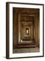 Doorways, Inner Gallery, Khmer Temple, Angkor World Heritage Site, Siem Reap, Cambodia-David Wall-Framed Photographic Print