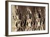 Doorways, Inner Gallery, Khmer Temple, Angkor World Heritage Site, Siem Reap, Cambodia-David Wall-Framed Photographic Print