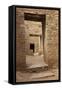 Doorways Inside Pueblo Bonito, an Anasazi/Ancestral Puebloan Site in Chaco Canyon, New Mexico-null-Framed Stretched Canvas