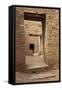 Doorways Inside Pueblo Bonito, an Anasazi/Ancestral Puebloan Site in Chaco Canyon, New Mexico-null-Framed Stretched Canvas