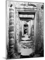 Doorways Preah Khan, Cambodia-Walter Bibikow-Mounted Premium Photographic Print
