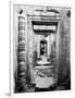 Doorways Preah Khan, Cambodia-Walter Bibikow-Framed Photographic Print