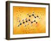 Dopamine Neurotransmitter Molecule-David Mack-Framed Premium Photographic Print