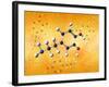 Dopamine Neurotransmitter Molecule-David Mack-Framed Photographic Print