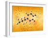 Dopamine Neurotransmitter Molecule-David Mack-Framed Photographic Print