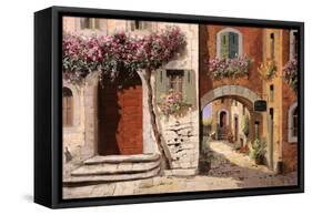 Doppia Casa-Guido Borelli-Framed Stretched Canvas