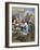 Dor?: Jesus Healing Sick-Gustave Doré-Framed Giclee Print