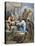 Dor?: Jesus Healing Sick-Gustave Doré-Stretched Canvas