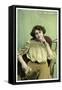 Dora Barton, British Actress, C1905-1919-RW Thomas-Framed Stretched Canvas