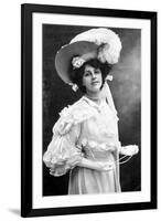 Dora Barton, English Actress, 1900s-J Beagles & Co-Framed Giclee Print