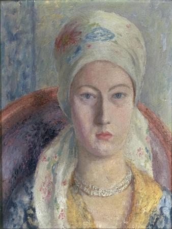 A Portrait of Julia Strachey, 1928