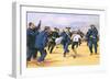 Dorando Pietri, a Gallant Marathon Runner from the 1908 London Olympics-Alberto Salinas-Framed Giclee Print