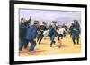 Dorando Pietri, a Gallant Marathon Runner from the 1908 London Olympics-Alberto Salinas-Framed Giclee Print