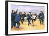 Dorando Pietri, a Gallant Marathon Runner from the 1908 London Olympics-Alberto Salinas-Framed Giclee Print