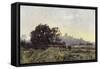 Dorchester Distant View-Ernest W Haslehust-Framed Stretched Canvas