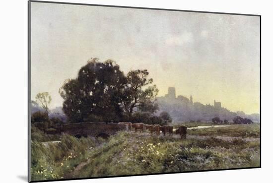 Dorchester Distant View-Ernest W Haslehust-Mounted Photographic Print