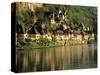 Dordogne River, France-David Barnes-Stretched Canvas