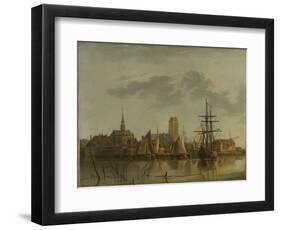 Dordrecht at Sunset-Aelbert Cuyp-Framed Art Print