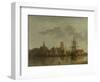 Dordrecht at Sunset-Aelbert Cuyp-Framed Art Print