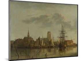 Dordrecht at Sunset-Aelbert Cuyp-Mounted Art Print