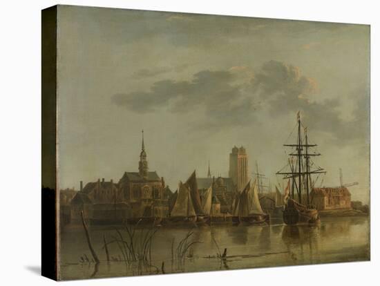 Dordrecht at Sunset-Aelbert Cuyp-Stretched Canvas