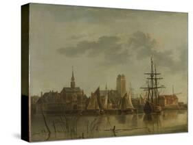 Dordrecht at Sunset-Aelbert Cuyp-Stretched Canvas