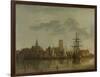 Dordrecht at Sunset-Aelbert Cuyp-Framed Art Print