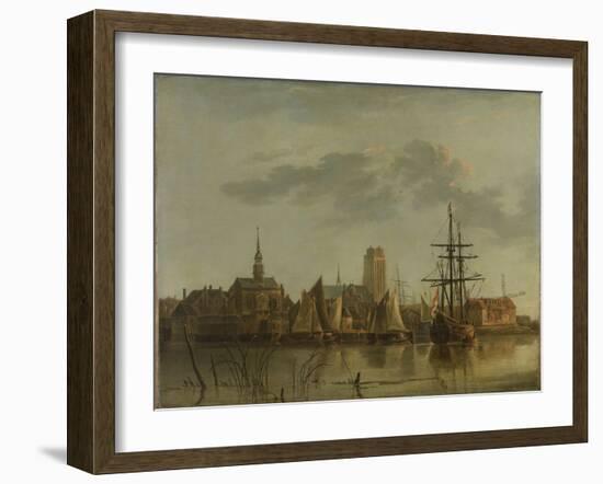 Dordrecht at Sunset-Aelbert Cuyp-Framed Art Print