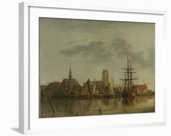 Dordrecht at Sunset-Aelbert Cuyp-Framed Art Print