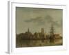 Dordrecht at Sunset-Aelbert Cuyp-Framed Art Print