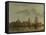 Dordrecht at Sunset-Aelbert Cuyp-Framed Stretched Canvas