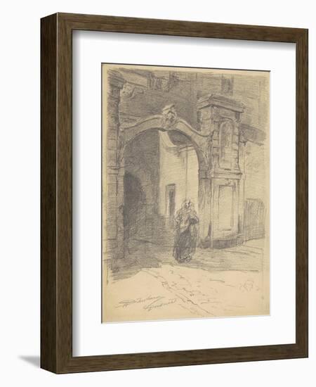 Dordrecht, c.1870-77-Walter Shirlaw-Framed Giclee Print