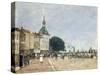 Dordrecht, La Ville, 1884-Eugène Boudin-Stretched Canvas