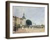 Dordrecht, La Ville, 1884-Eugène Boudin-Framed Giclee Print