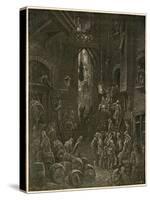 Dore Dockland Scene-Gustave Doré-Stretched Canvas