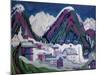 Dorf Monstein Bei Davos, 1927-Ernst Ludwig Kirchner-Mounted Giclee Print