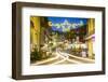 Dorfstrasse in Wengen, Jungfrau region, Bernese Oberland, Swiss Alps, Switzerland, Europe-Frank Fell-Framed Photographic Print