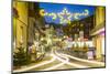 Dorfstrasse in Wengen, Jungfrau region, Bernese Oberland, Swiss Alps, Switzerland, Europe-Frank Fell-Mounted Photographic Print