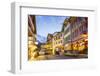 Dorfstrasse in Wengen, Jungfrau region, Bernese Oberland, Swiss Alps, Switzerland, Europe-Frank Fell-Framed Photographic Print