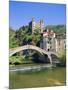 Doria's Castle and Medieval Bridge Across River Nervia, Dolceacqua, Liguria, Italy, Europe-Sheila Terry-Mounted Photographic Print