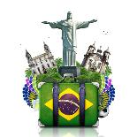 Brazil, Brazil Landmarks, Travel-Dorian2013-Art Print